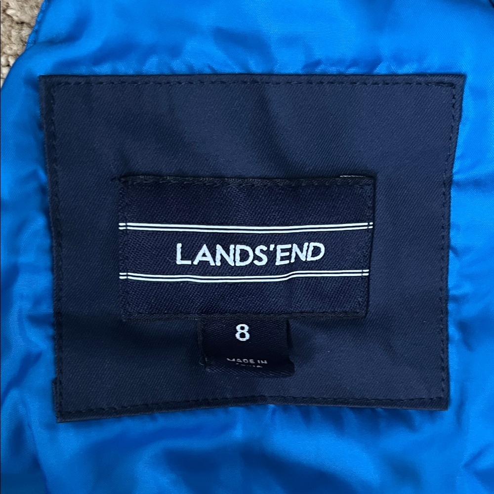 ❄️Lands’End Navy Blue Snow Bib❄️ - Picture 4 of 11